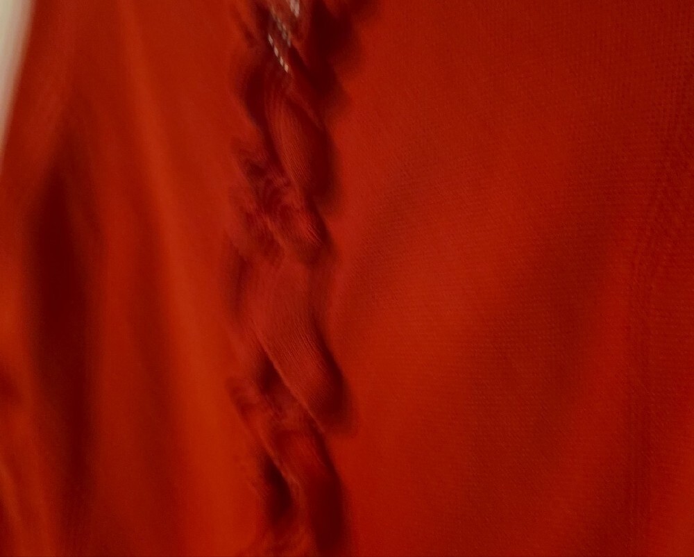 Talbots Ruffle-Front Crewneck Sweater - Picture 4 of 8